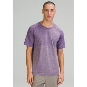 Lululemon Mens Metal Vent Tech Shirt 2.0 Petrol Purple/dew Green S EUC